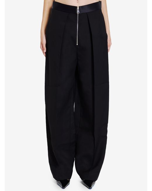 Khaite Black Marine Pants