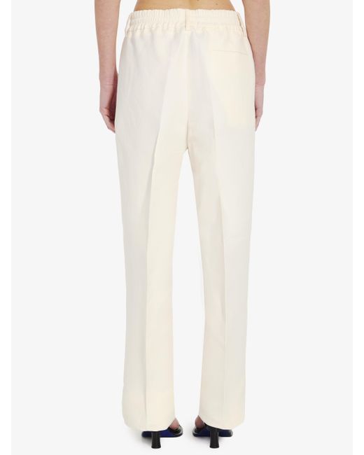 Pantaloni di Burberry in White