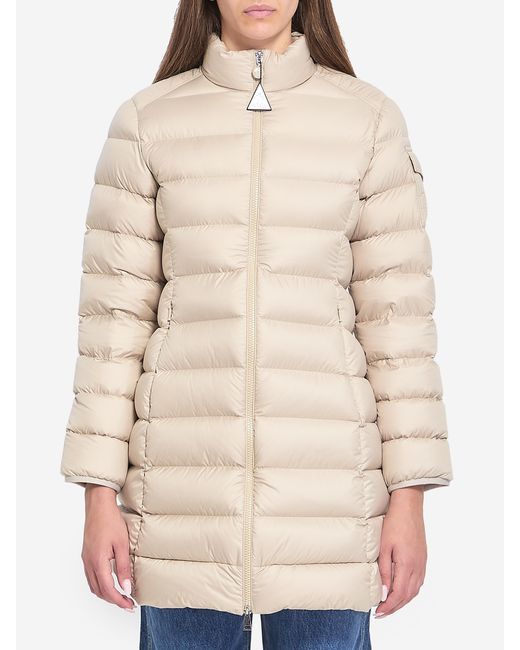 Moncler Natural Igesse Midi Puffer Jacket