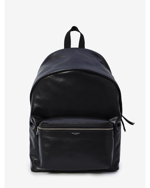Saint Laurent Blue City Backpack for men