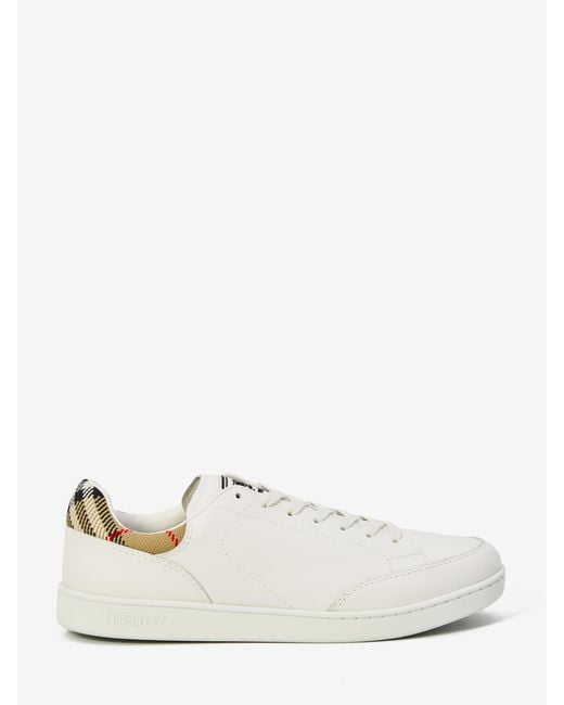 Burberry White Set Sneakers for men