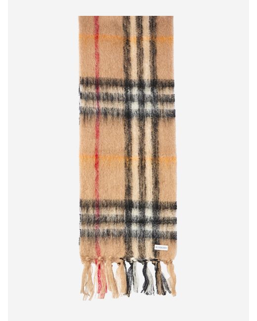 Burberry Natural Check Printed Scarf