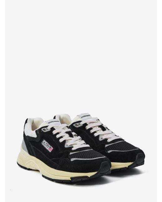 Autry Black Hyperway Sneakers for men