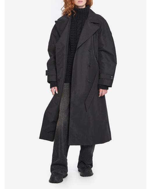 Moncler x Edward Enninful Black Ee72 Zake Trench