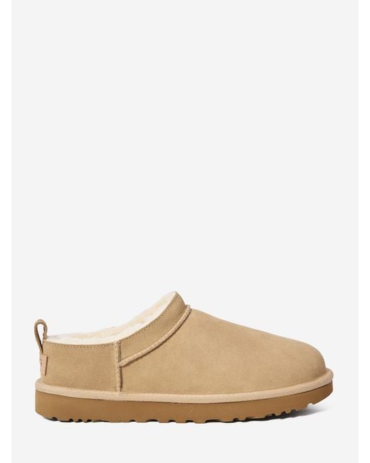 Ugg White Classic Micro