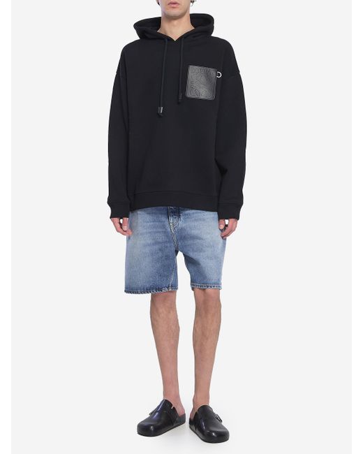 Loewe Blue Monogram Sweatshirt for men