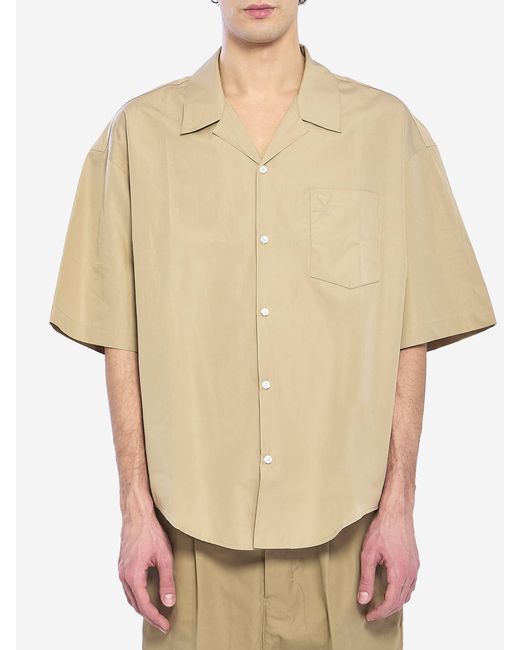 AMI Natural Boxy Shirt for men