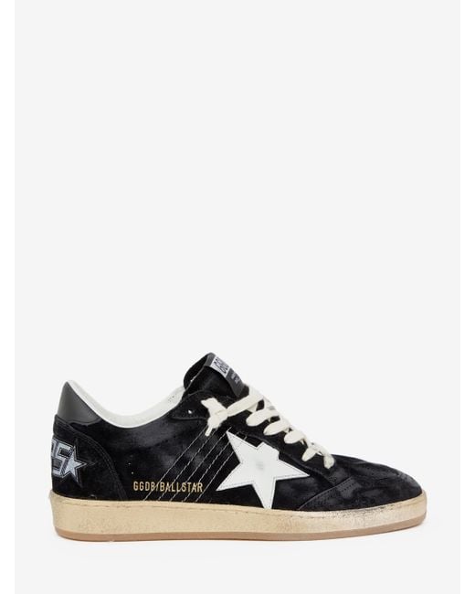 Golden Goose Deluxe Brand Black Ball Star Sneakers for men
