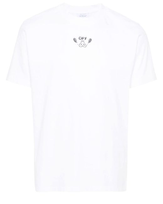 Off-White c/o Virgil Abloh White Bandana Arrow Tshirt for men