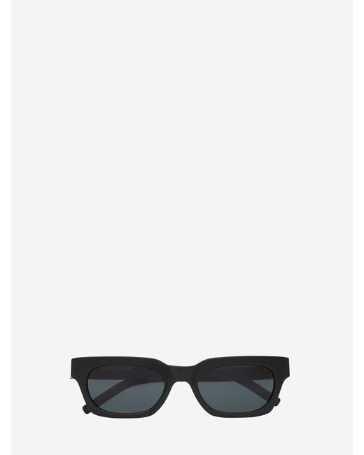 Saint Laurent White Sl M75 Sunglasses
