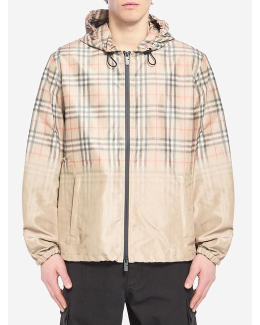 Burberry Natural Check Fade Jacket for men