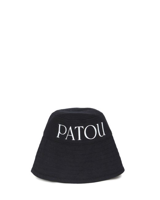 Patou Black Bucket Hat