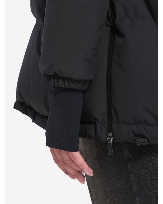 Herno Gray Doublelayer Down Jacket With Hood