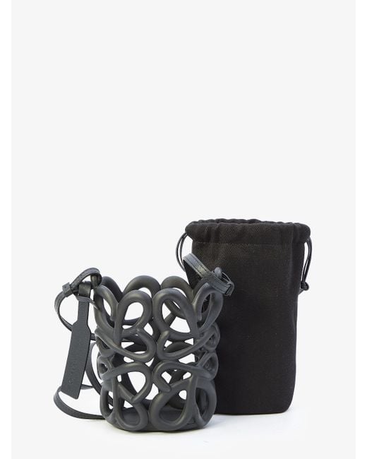 Loewe Anagram Inflated Bag in Black | Lyst