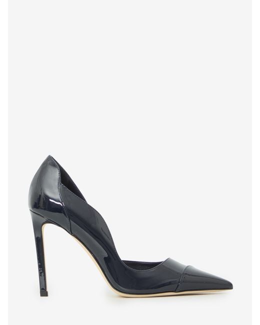 Jimmy Choo Blue Brigitte 100 Pumps