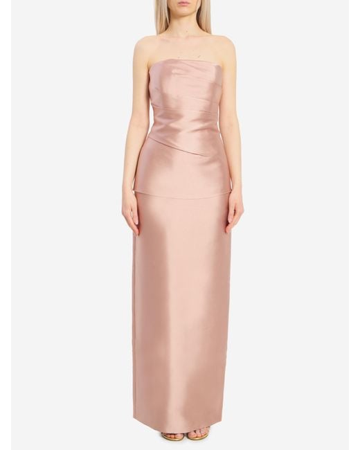 Solace London Pink Lucille Maxi Dress