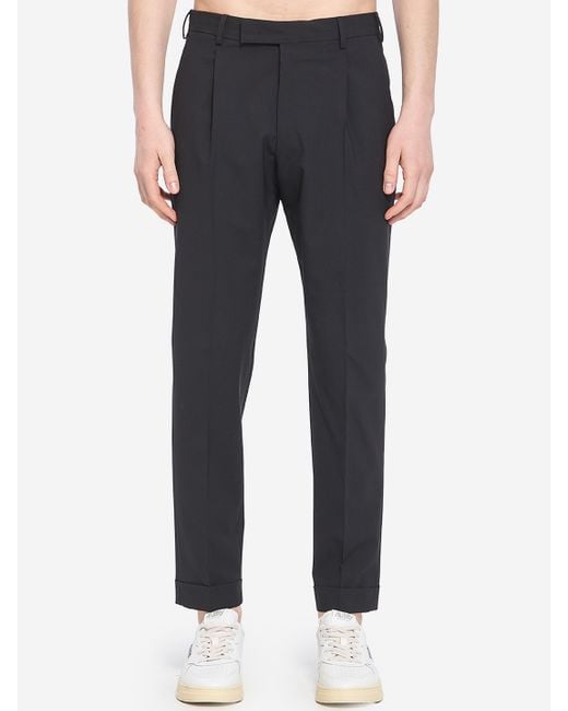 PT Torino Blue Rebel Trousers for men