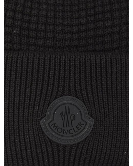 Berretto di Moncler in Black da Uomo