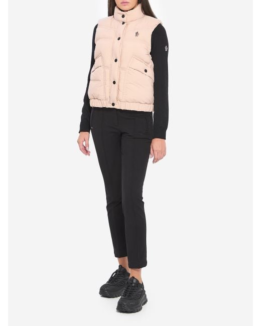Gilet Imbottito Baise di Moncler in Black