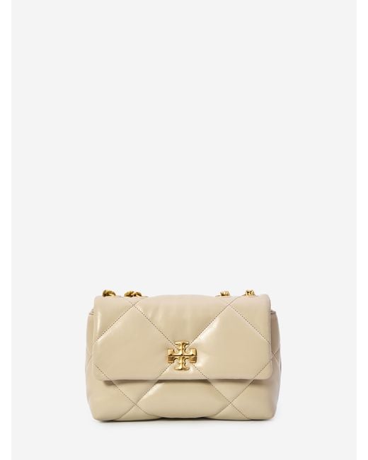 Tory Burch Natural Kira Diamond Small Bag