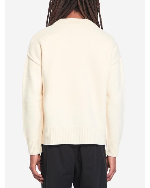 AMI Natural Ami De Coeur Cardigan for men