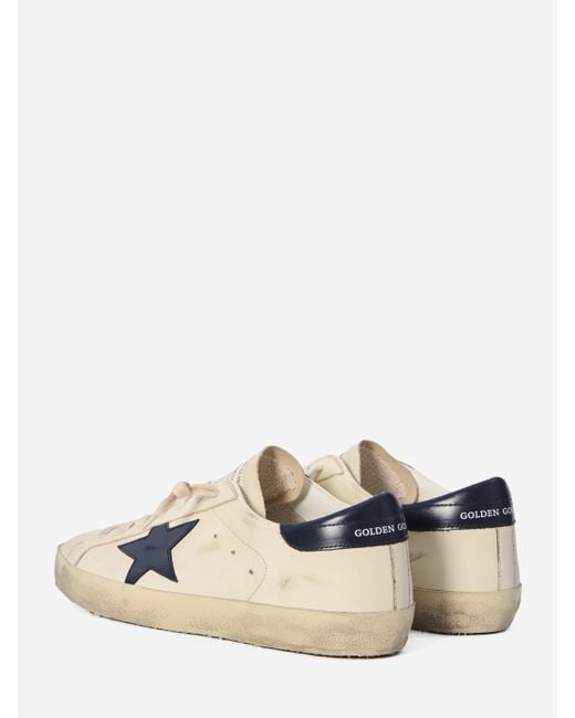 Golden Goose Deluxe Brand Natural Super Star Sneakers for men