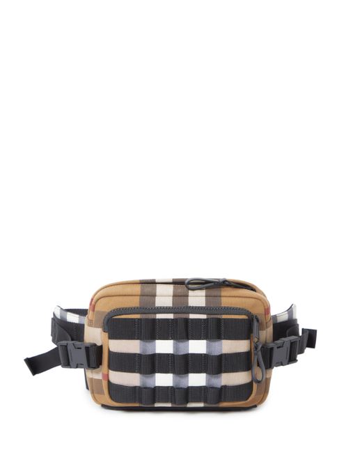 Burberry Brown Paddy Check Bumbag for men