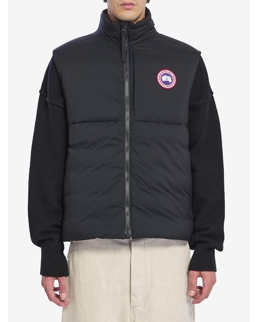 Canada Goose Black Lodge Vest for men