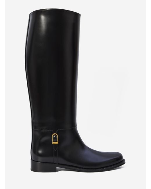 Saint Laurent Black Julia Boots