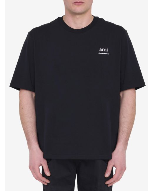 Ami Paris Ami Alexandre Mattiussi T-Shirt in Black for Men | Lyst