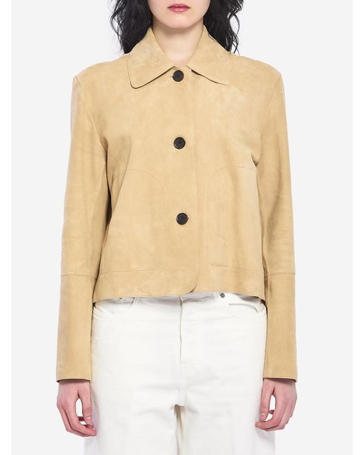 Arma Natural Emy Suede Jacket
