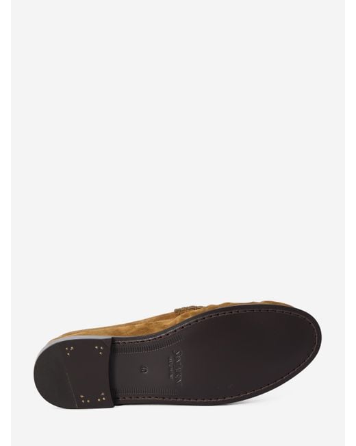 Saint Laurent Brown Le Loafer Mocassins for men