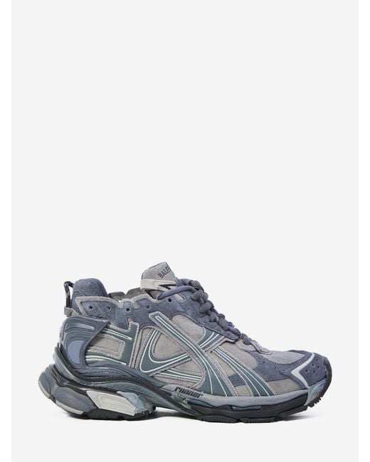 Balenciaga Blue Runner Sneakers for men