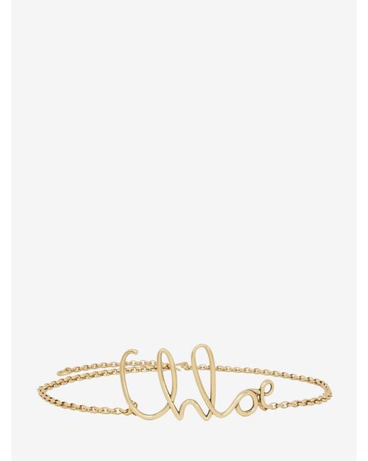 Chloé White Iconic Belt