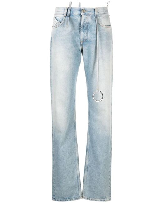 The Attico Blue Denim Jeans