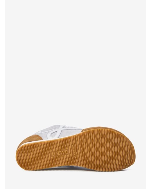 Loewe White Sneaker Ballet Runner 2.0 for men