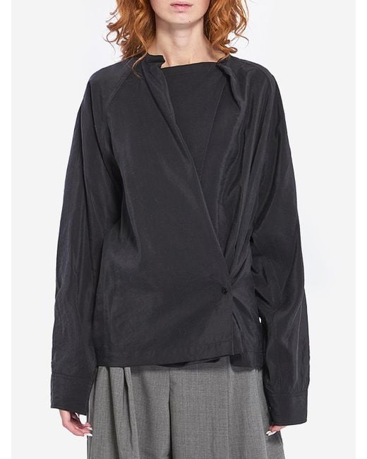 Top A Incrocio di Lemaire in Black