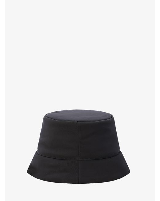 Loewe Black Puffer Bucket Hat for men