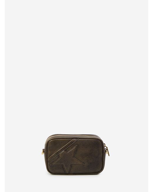 Golden Goose Deluxe Brand Brown Mini Star Crossbody Bag