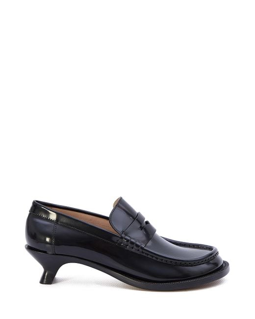 Loewe Black Campo Loafers