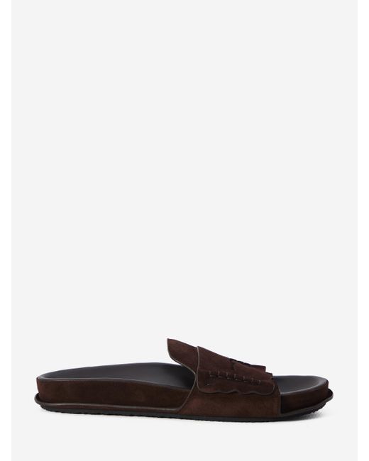 Jacquemus White Mocassin Sandals for men