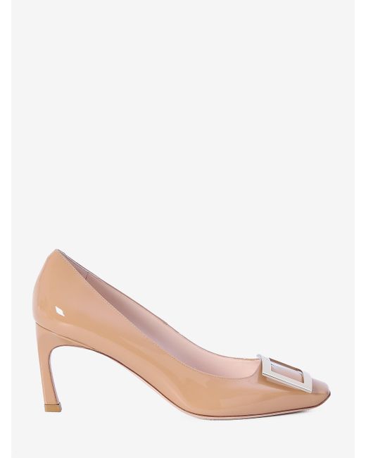 Dcollet Belle Vivier Trompette di Roger Vivier in Pink