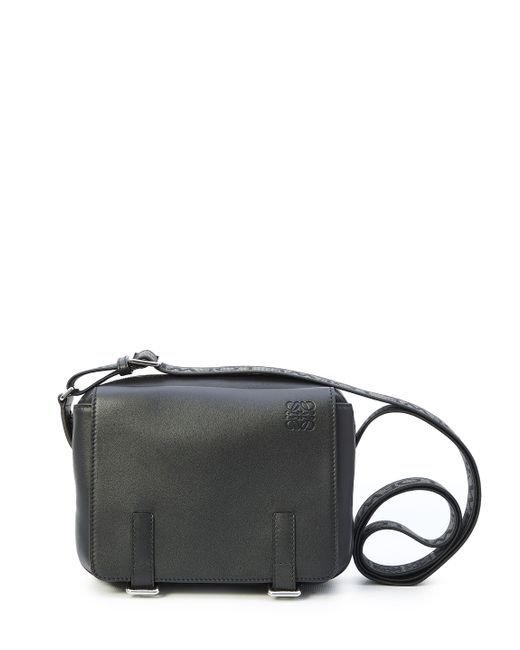 Loewe Black Military Xs Messenger Bag for men