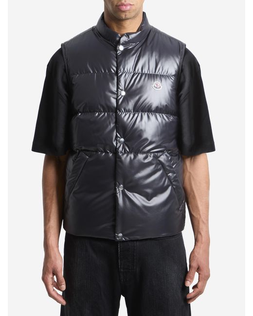 Moncler Black Restigo Vest for men