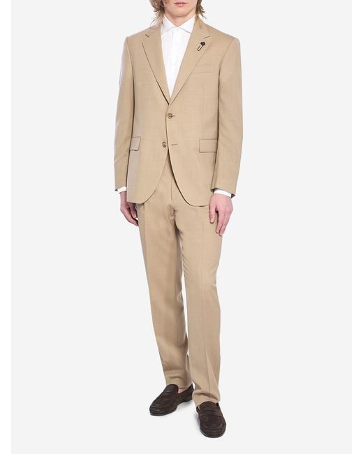 Lardini Natural Feeling Singlebreasted Suit for men