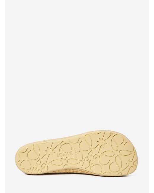Loewe Brown Rio Lace Up Shoes for men
