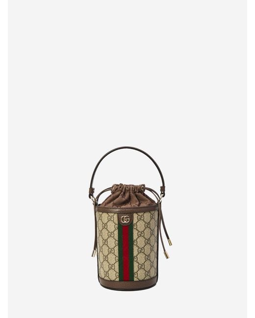 Gucci Natural Ophidia Bucket Bag