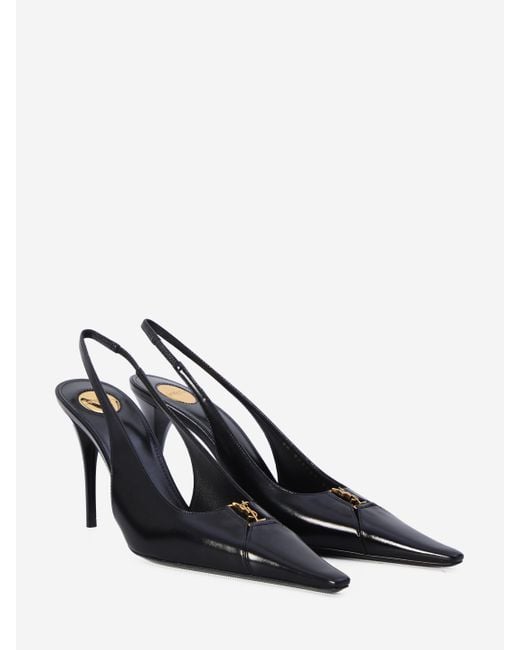 Saint Laurent Black Low Shoes