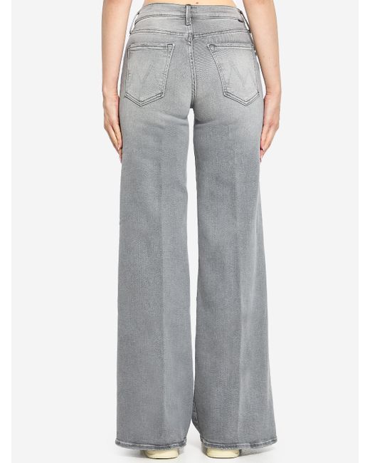 Jeans The Twister Heel di Mother in Gray