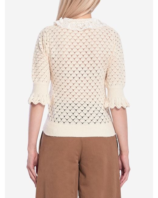 Chloé Natural Iconic Milk Pullover